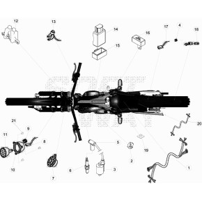 CENTRALINA DIGITALE EVO 2T 200CC - 007.10.013.00.00