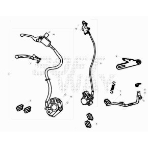 KIT FRENO POSTERIORE COMPL.R10/R12 - 011.36.021.80.00