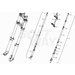 GAMBA SX COMPL.FORCELLA .08 - 16.00991.000