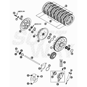 PISTONE CON ANELLO OR CORPO POMPA FRIZ. - 36.25272.000
