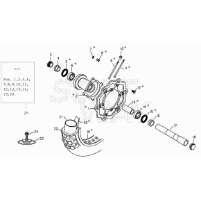 RUOTA ANTERIORE RR 4T - 020.41.000.00.59