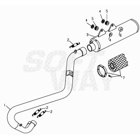 MOLLA PER TUBO SCARICO RR 4T - 22.48814.000