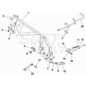 LEVA COMANDO CAMBIO CORTA RR RACING - 21.21240.000