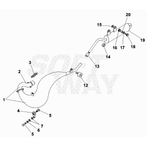 SILENZIATORE RR RACING 50CC X 2203413 - 28.91788.000