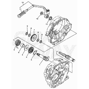 GOMMINO LEVA KICK-STARTER 125CC 4T - 34.04160.100