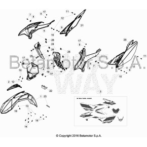 GRIGLIA SERBATOIO RR4T COPPIA *NERE* - 015.43.042.82.59