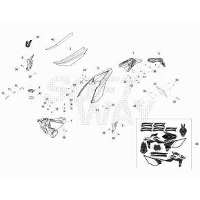SERBATOIO BENZINA RR 4T EFI -BIANCO- - 031.43.074.10.51