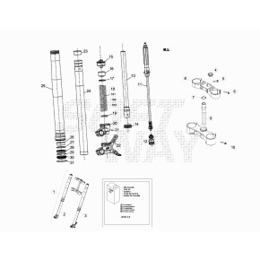 GAMBA DX COMPL.FORCELLA D.48 RR 2T - 026.34.020.80.59