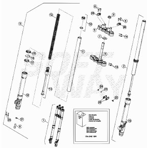 FORCELLA RR/MOTARD D.40 RSU - 024.34.250.80.00