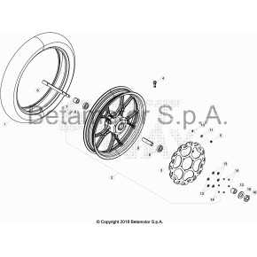 RUOTA ANTERIORE RR 2T - 024.41.081.00.33
