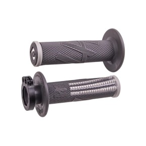Manopole Lock-ON ODI V2 Emig Pro - Grafite/grigio - MNL1708GG