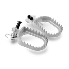 Pedane S3 PUNK + BASSE 3MM + ARRETRATE 5MM GRIGIE SHERCO 2012-2026