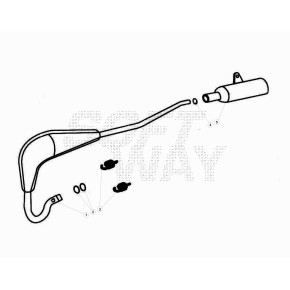 ANELLO PARAOLIO PER SILENZIATORE R10/R12 - 10.42840.000