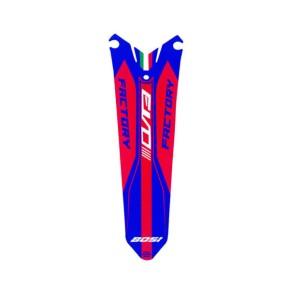 ADESIVO PARAFANGO POSTERIORE BOSI SUPER FLESSIBILE ROSSO-BLU