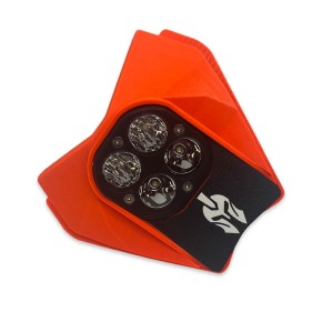 FARO A LED SPARTAN MX POWER KTM / HUSQVARNA / GAS GAS 2024-2026 ARANCIO