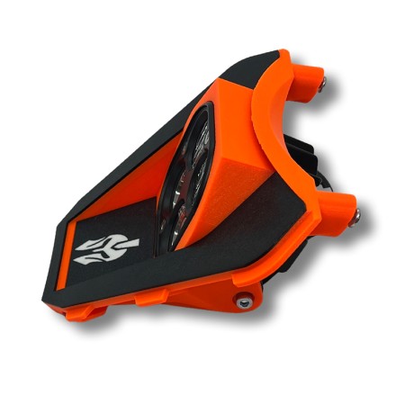 FARO A LED SPARTAN MX POWER KTM / HUSQVARNA / GAS GAS 2017-2023 ARANCIO