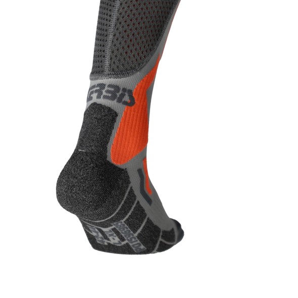 CALZA X-LEG PRO VENTED GRIGIO/ARANCIONE