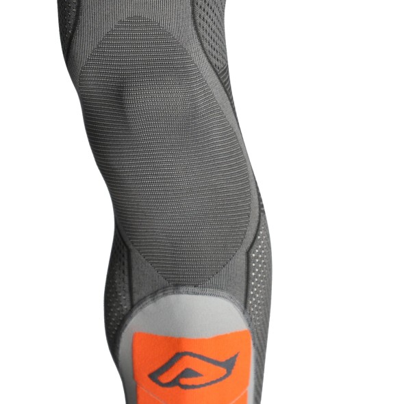 CALZA X-LEG PRO VENTED GRIGIO/ARANCIONE