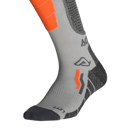 CALZA X-LEG PRO VENTED GRIGIO/ARANCIONE