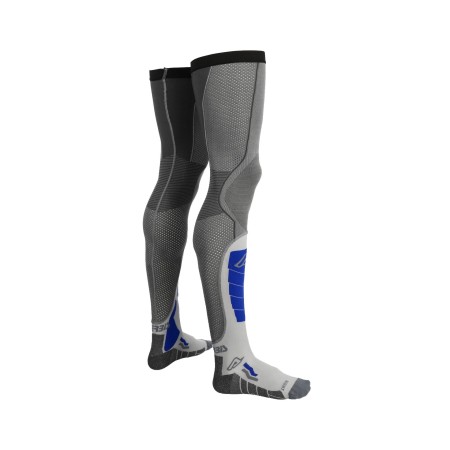 CALZA X-LEG PRO VENTED GRIGIO/BLU