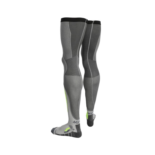 CALZA X-LEG PRO VENTED GRIGIO/GIALLO