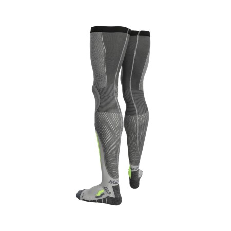 CALZA X-LEG PRO VENTED GRIGIO/GIALLO