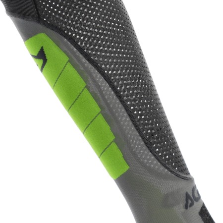 CALZA X-LEG PRO VENTED GRIGIO/GIALLO