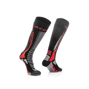 CALZA MX PRO NERO/ROSSO