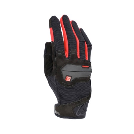 GUANTI CE X-STREET NERO/ROSSO