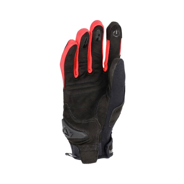 GUANTI CE X-STREET NERO/ROSSO