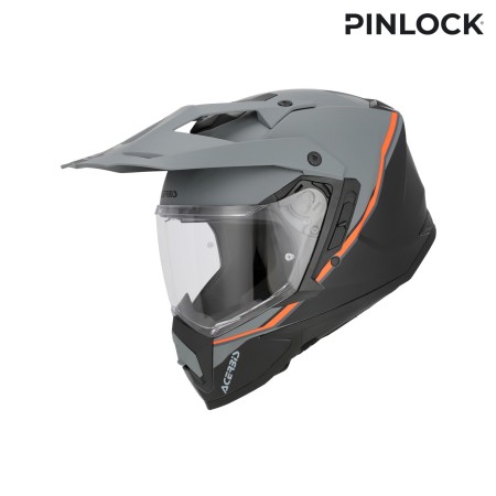 CASCO ASSAULT NERO/ARANCIO FLUO