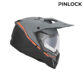 CASCO ASSAULT NERO/ARANCIO FLUO 2