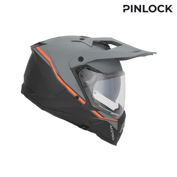 CASCO ASSAULT NERO/ARANCIO FLUO