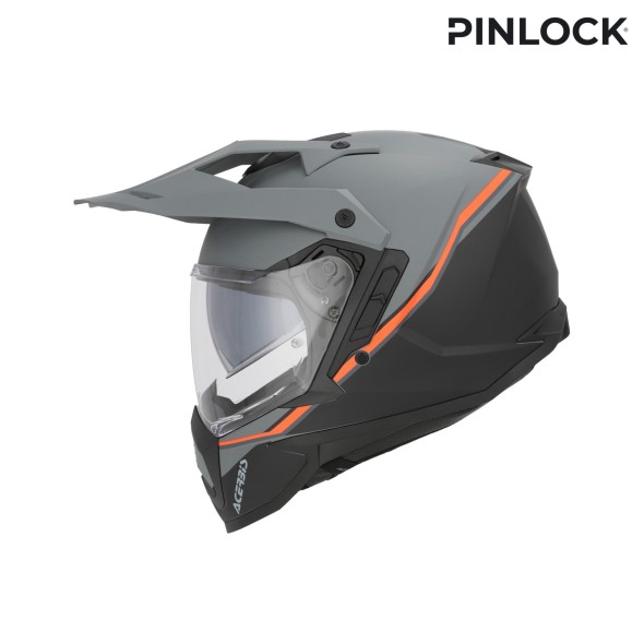 CASCO ASSAULT NERO/ARANCIO FLUO