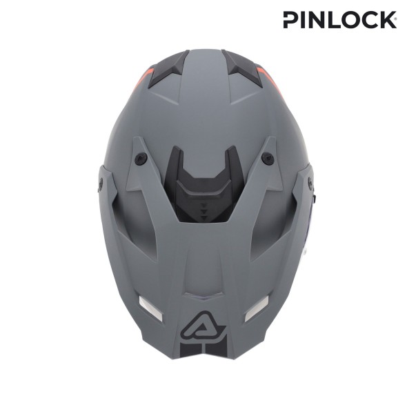 CASCO ASSAULT NERO/ARANCIO FLUO