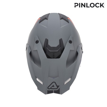 CASCO ASSAULT NERO/ARANCIO FLUO
