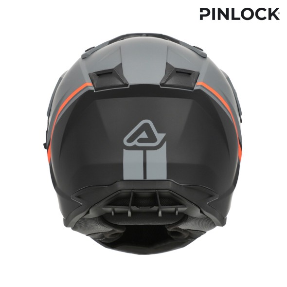 CASCO ASSAULT NERO/ARANCIO FLUO