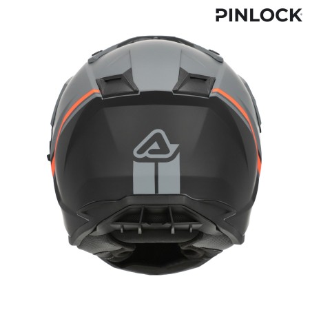 CASCO ASSAULT NERO/ARANCIO FLUO