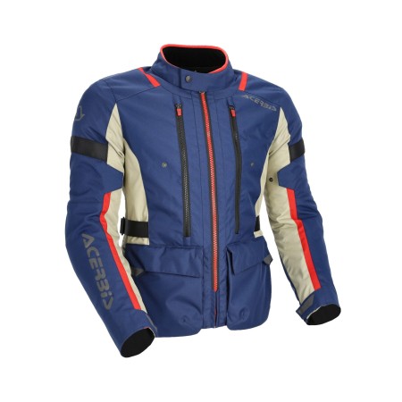 GIACCA X-TRAVEL 2.0 BLU/ROSSO