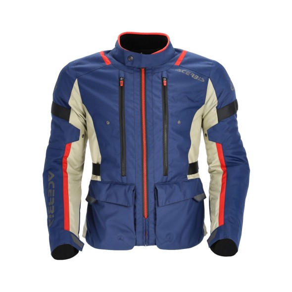 GIACCA X-TRAVEL 2.0 BLU/ROSSO
