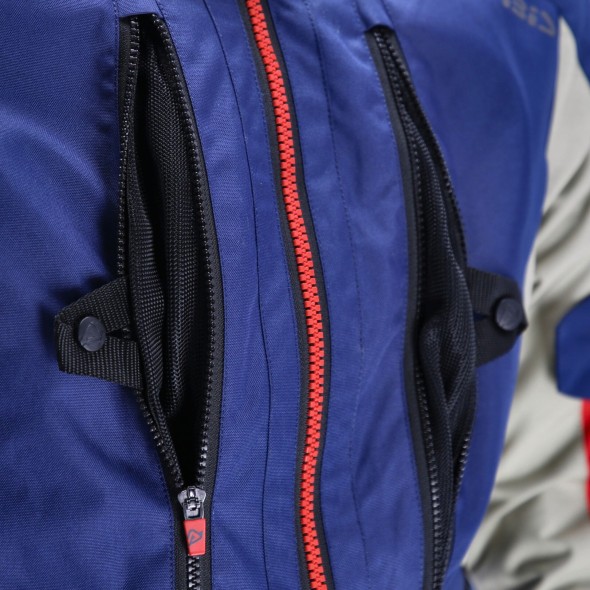 GIACCA X-TRAVEL 2.0 BLU/ROSSO