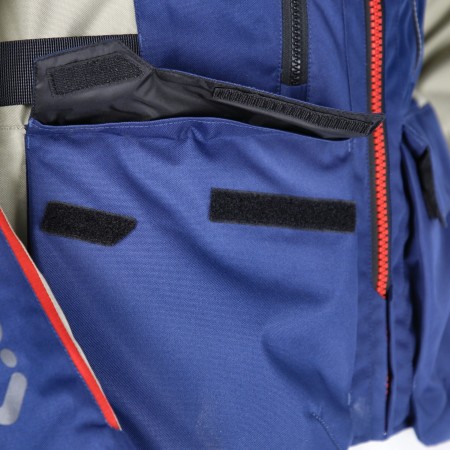 GIACCA X-TRAVEL 2.0 BLU/ROSSO