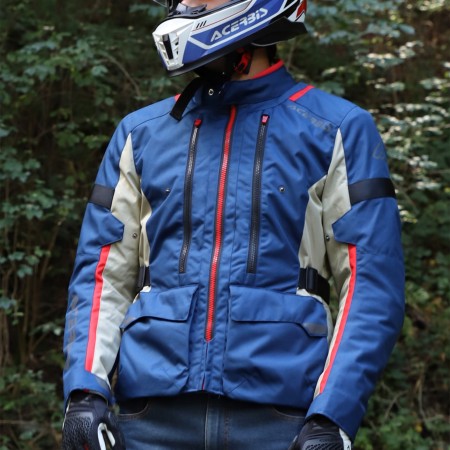 GIACCA X-TRAVEL 2.0 BLU/ROSSO