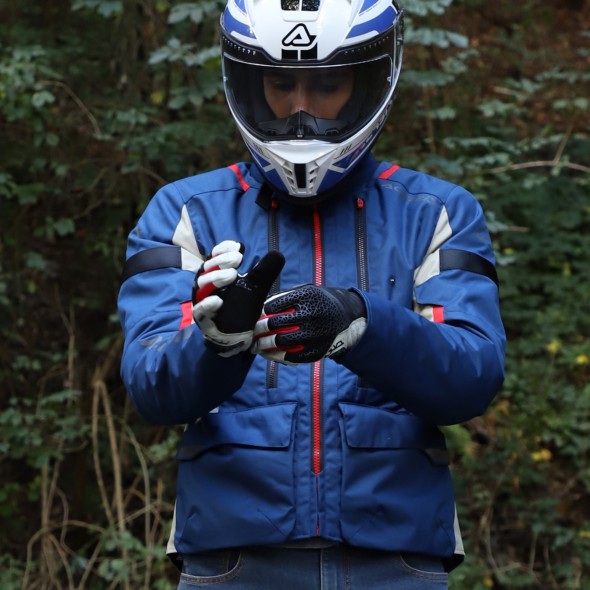 GIACCA X-TRAVEL 2.0 BLU/ROSSO