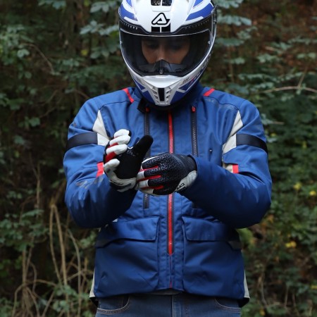 GIACCA X-TRAVEL 2.0 BLU/ROSSO