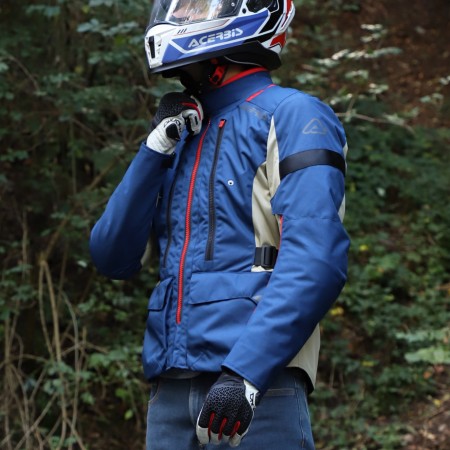 GIACCA X-TRAVEL 2.0 BLU/ROSSO