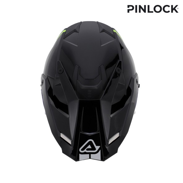 CASCO ASSAULT NERO/GIALLO FLUO