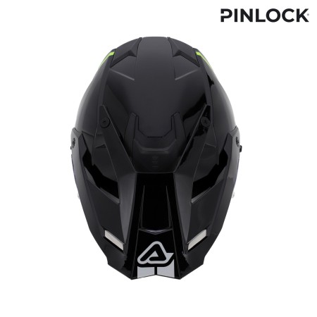 CASCO ASSAULT NERO/GIALLO FLUO