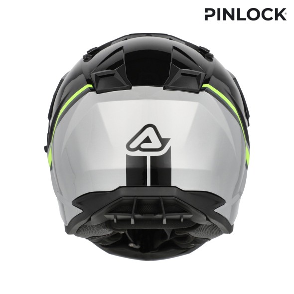 CASCO ASSAULT NERO/GIALLO FLUO