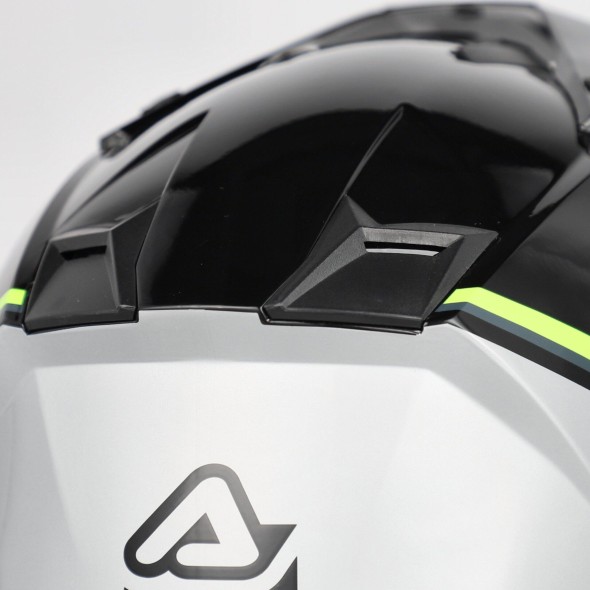 CASCO ASSAULT NERO/GIALLO FLUO